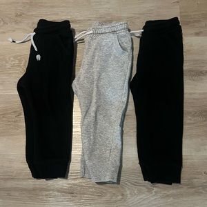 Fleece jogger pants bundle